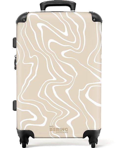 NoBoringSuitcases.com© Hartschalen-Trolley mit leuchtende Räder - günstig online kaufen