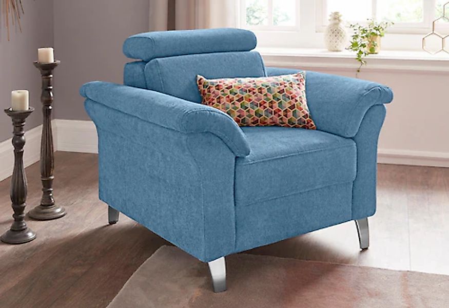 sit&more Sessel »Arngast« inklusive Federkern und Kopfteilverstellung günstig online kaufen