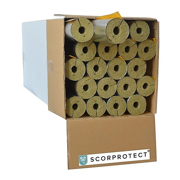 Scorprotect Karton Rohrisolierung Alu 28 MM X 30 MM günstig online kaufen