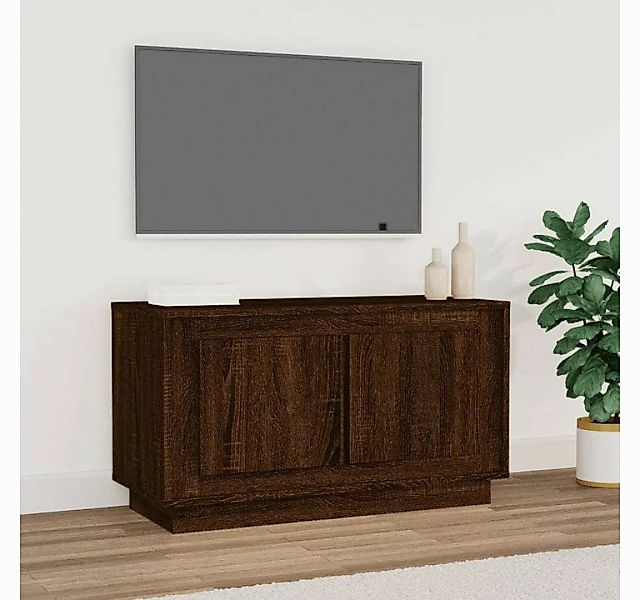 vidaXL TV-Schrank TV-Schrank Braun Eichen-Optik 80x35x45 cm Spanplatte günstig online kaufen