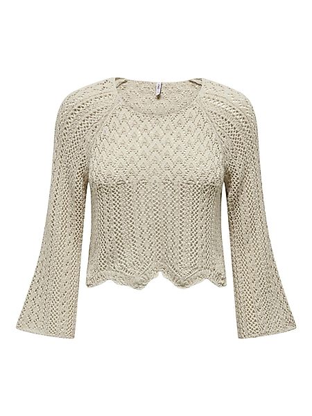 ONLY Strickpullover ONLNola (1-tlg) Lochmuster günstig online kaufen