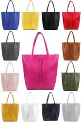 Sa-Lucca Schultertasche Damen echt Leder Shopper günstig online kaufen