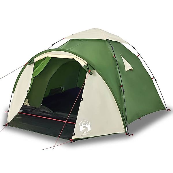 vidaXL Kuppelzelt Kuppel-Campingzelt 3 Personen Grün günstig online kaufen