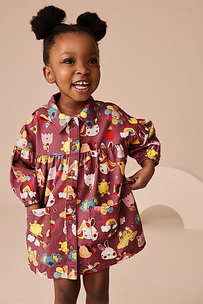 Next Hemdblusenkleid Hemdkleid aus Baumwolle (1-tlg) günstig online kaufen