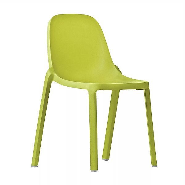 EMECO - Broom Chair Stuhl - grün/BxHxT 48x83x50cm günstig online kaufen