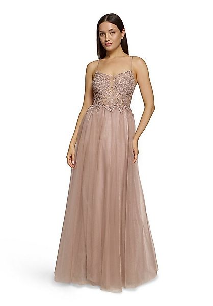 Vera Mont Abendkleid Damen mit Stickerei Rückenfrei günstig online kaufen