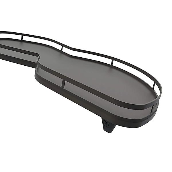 Kesseböhmer LeMans II Anthrazit Rechts 600 mm Eckschrankbeschlag mit ARENA günstig online kaufen