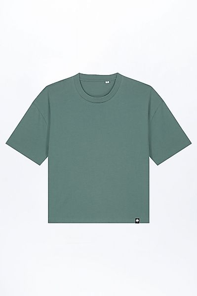 Boxy Fit Damen T-Shirt aus Bio Baumwolle günstig online kaufen