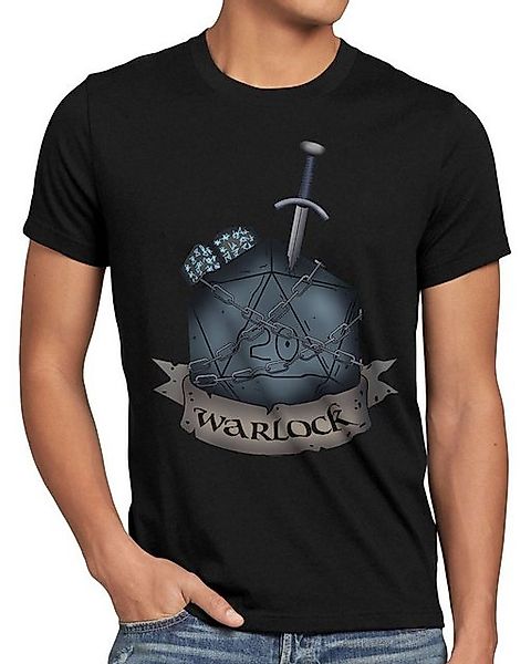 style3 T-Shirt Würfel Warlock dungeon and tabletop dragons d20 pen paper ro günstig online kaufen