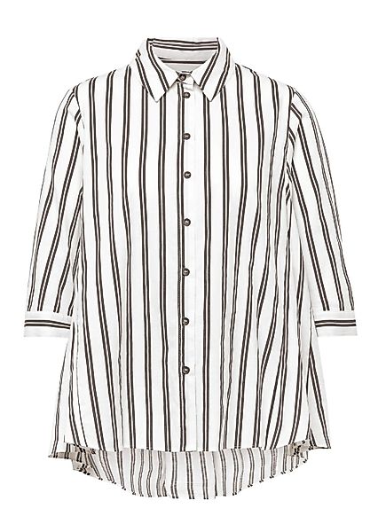 GOLDNER Klassische Bluse Schlichte Baumwoll-Bluse mit günstig online kaufen