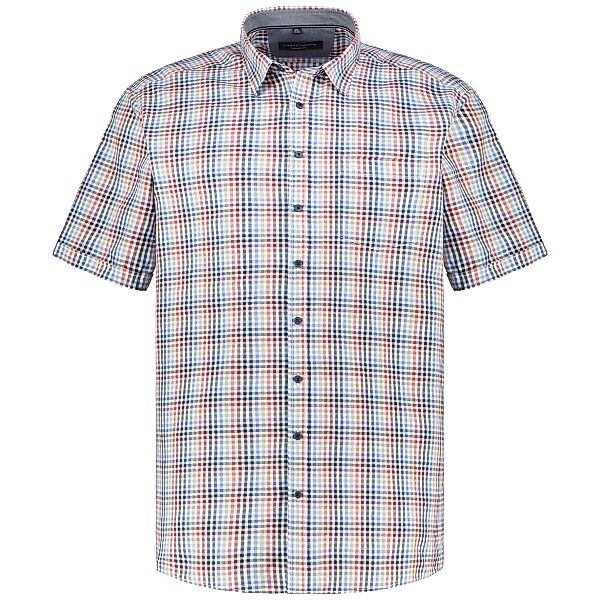 CASA MODA Freizeithemd aus Baumwolle Farbe rot Größe: 7XL günstig online kaufen