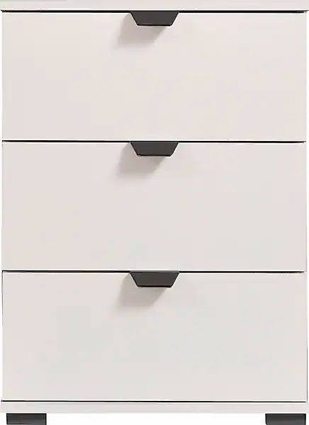 INOSIGN Nachtkommode »Duero«, mit 3 Schubkästen, Breite 45 cm günstig online kaufen