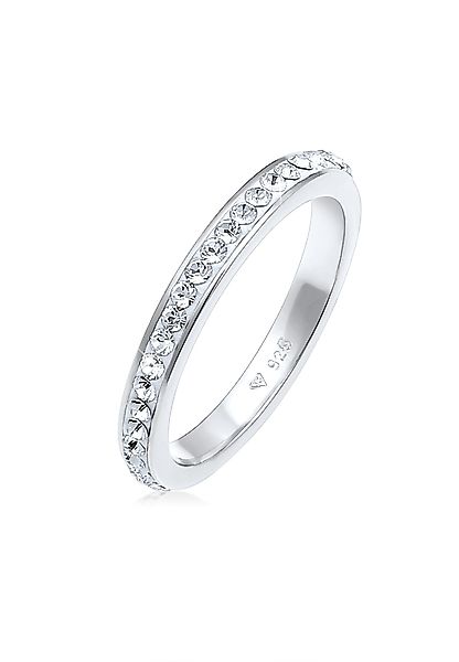 Elli Fingerring Kristallen Memoire Ring 925 günstig online kaufen