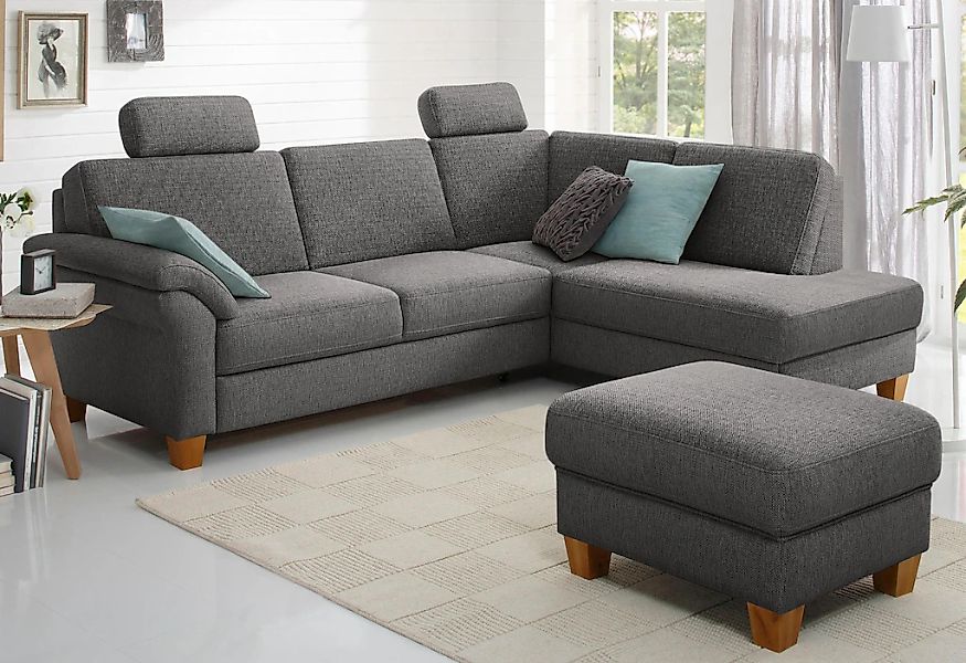 Home affaire Ecksofa "Borkum L-Form, B: 249 cm - OTTO. Verlässliche Qualitä günstig online kaufen