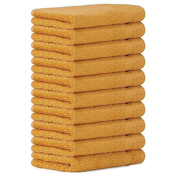 Luckytowel Gästehandtücher 30x50cm mit Aufhänger 100% günstig online kaufen