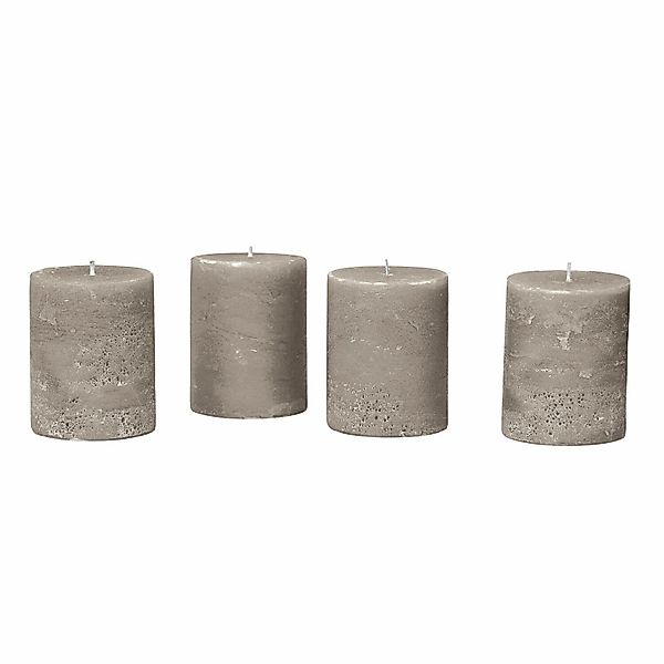 Mirabeau Stumpenkerze Kerze 4er Set Virrans günstig online kaufen
