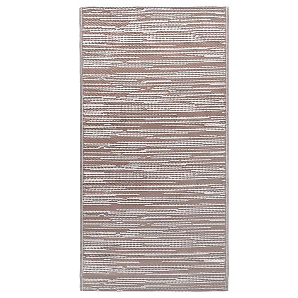 vidaXL Outdoorteppich Braun 80x150 Cm Pp 643960 günstig online kaufen