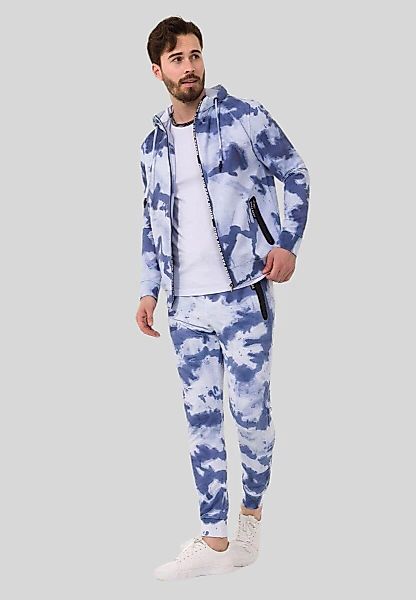 Cipo & Baxx Trainingsanzug "HOMEWEAR" 2 Stk. mit Allover-Musterung günstig online kaufen