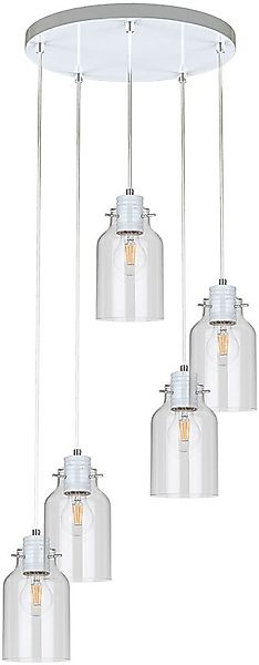 SPOT Light Pendelleuchte »Alessandro«, 5 flammig, Leuchtmittel E27   Leucht günstig online kaufen
