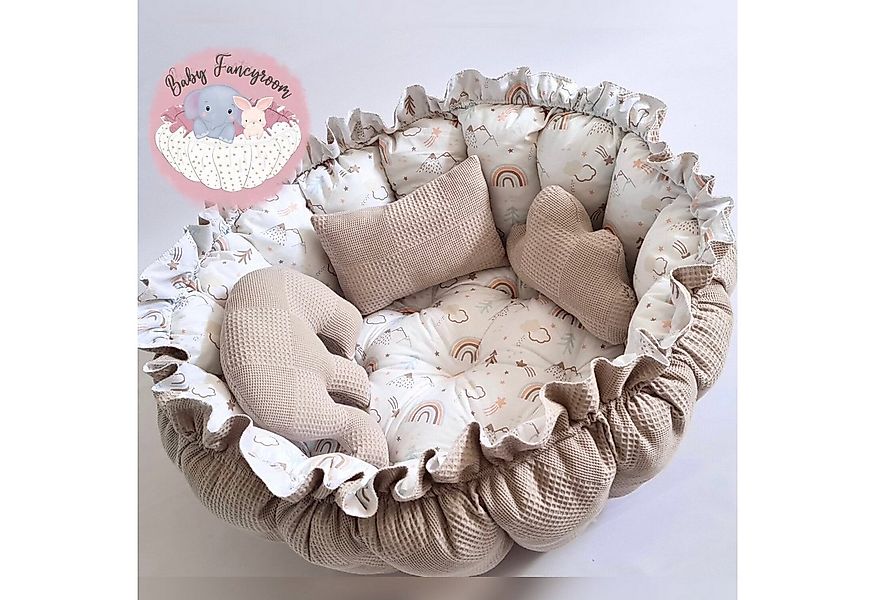 Baby Fancyroom Bettnestchen 2in1 Spielmatte Nestchen Babynestchen Babynest günstig online kaufen