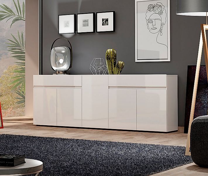 Home affaire Sideboard MISTER, Kommode, Schrank, Anrichte, Breite 225 cm, M günstig online kaufen
