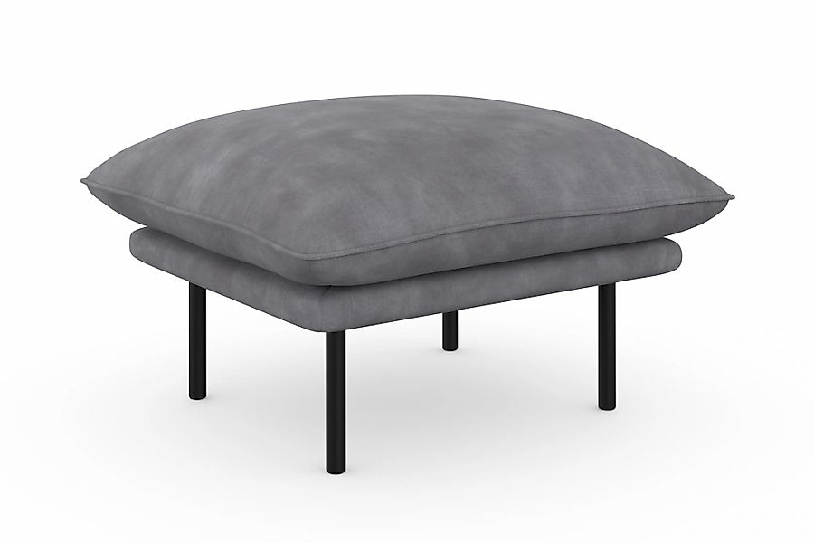 Home affaire Polsterhocker "Stine" Besonderes Design durch Kissenoptik und günstig online kaufen