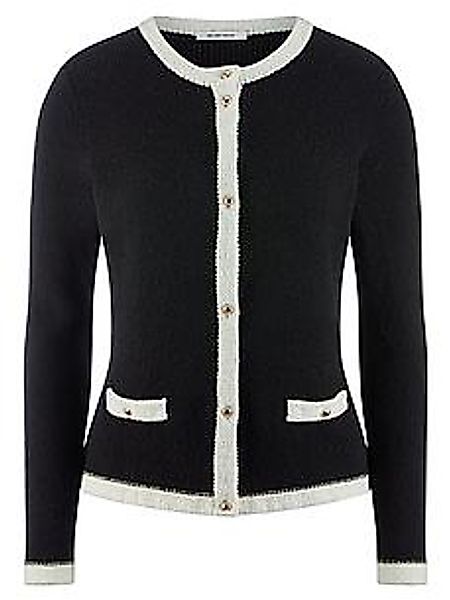 Strickjacke Peter Hahn schwarz günstig online kaufen