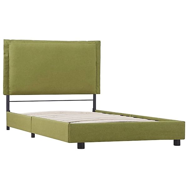 vidaXL Bettgestell Grün Stoff 90x200 cm Modell 1615826 günstig online kaufen