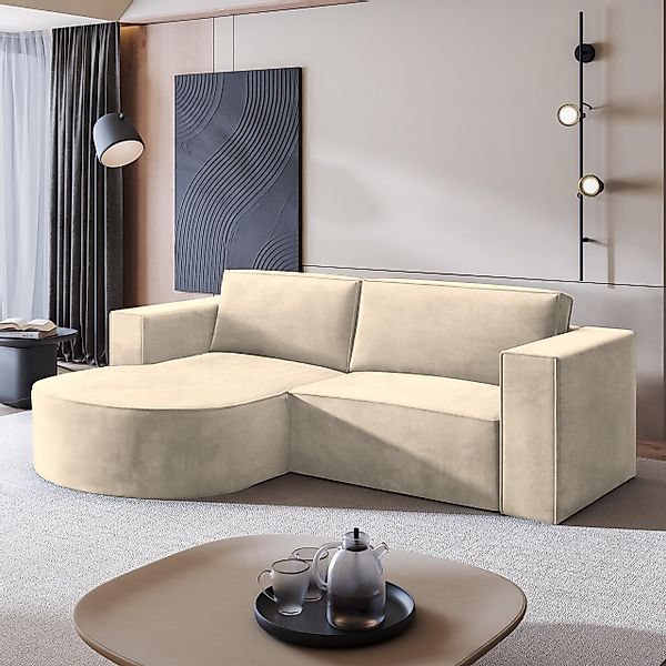 Masseno Ecksofa SORELA mit Schlaffunktion L-Form, günstig online kaufen