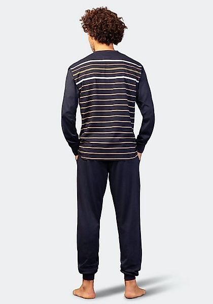 Hajo 5-Pocket-Hose Schlafanzug mit Bündchen, Klima-Komfort günstig online kaufen