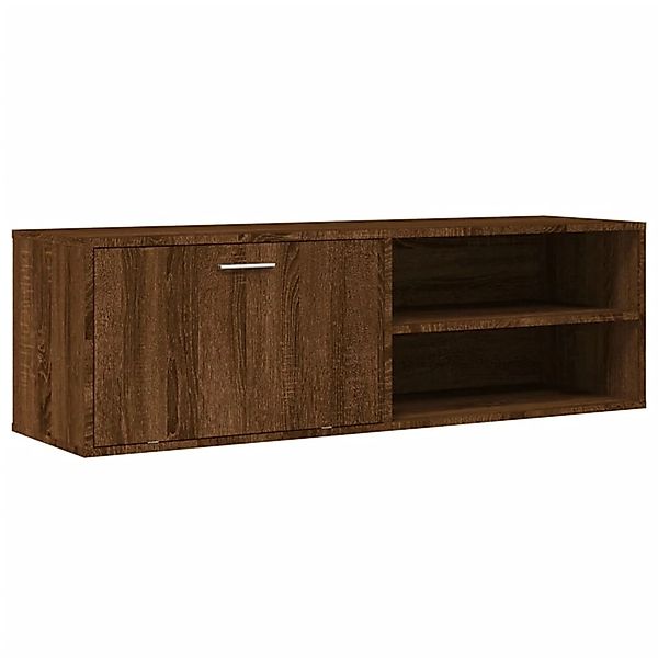 vidaXL TV-Schrank Braun Eichen-Optik 120x34x37 cm Holzwerkstoff 833550 günstig online kaufen
