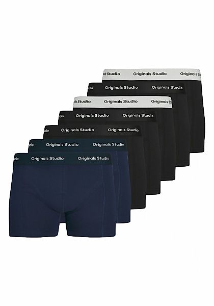 Jack & Jones Boxershorts "Boxershort JACVESTERBRO SOLID TRUNKS 7 PACK 7er P günstig online kaufen