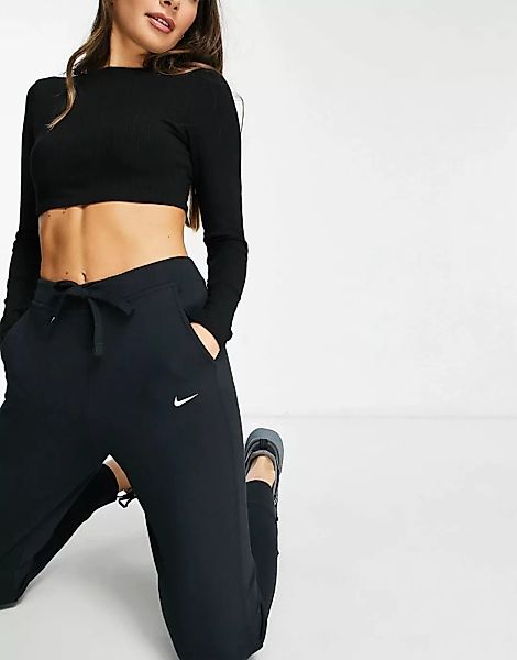 Nike – Training – Fleece-Jogginghose in Schwarz günstig online kaufen