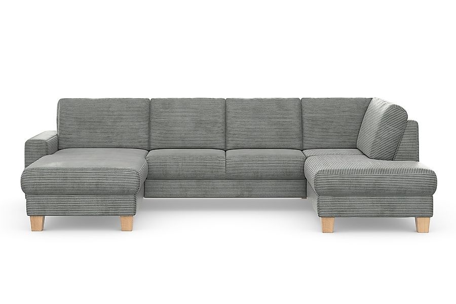 Home affaire Wohnlandschaft "Summer U-Form", mit oder ohne Bettfunktion und günstig online kaufen