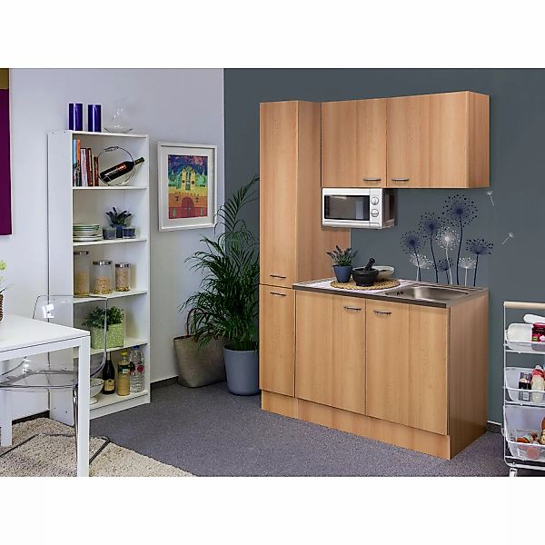 Flex-Well Küchenzeile "Samoa", Gesamtbreite 130 cm, mit Apothekerschrank un günstig online kaufen