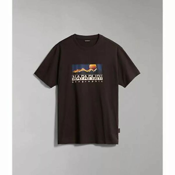 Napapijri  T-Shirts & Poloshirts S-FREESTTLE SS - NP0A4GM4WA91-BROWN günstig online kaufen