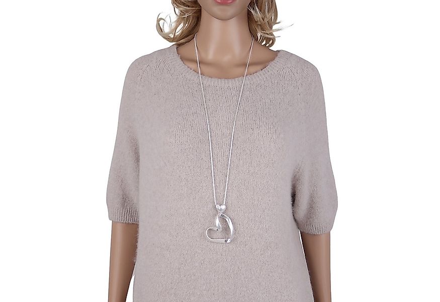 MIRROSI Lange Kette Damen Halskette mit elegantem Anhänger aus Metall ca.90 günstig online kaufen