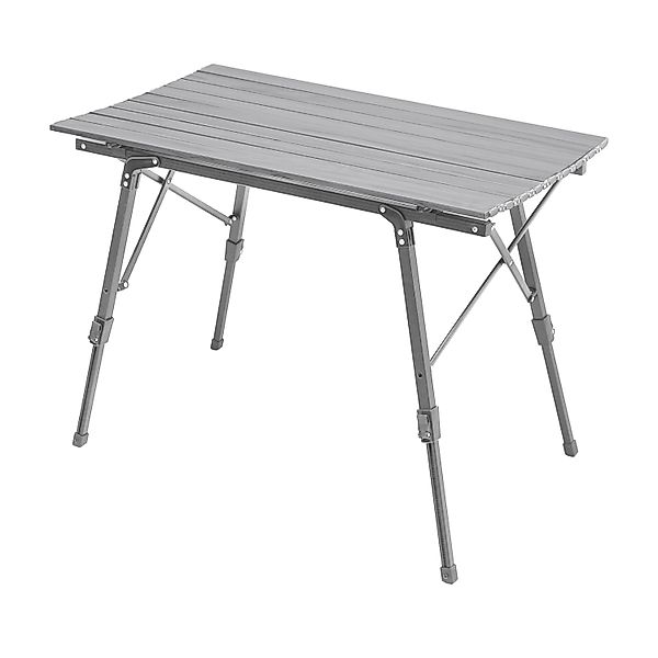 Jawinio Campingtisch Gartentisch Klapptisch Höhenverstellbar Aluminium Silb günstig online kaufen