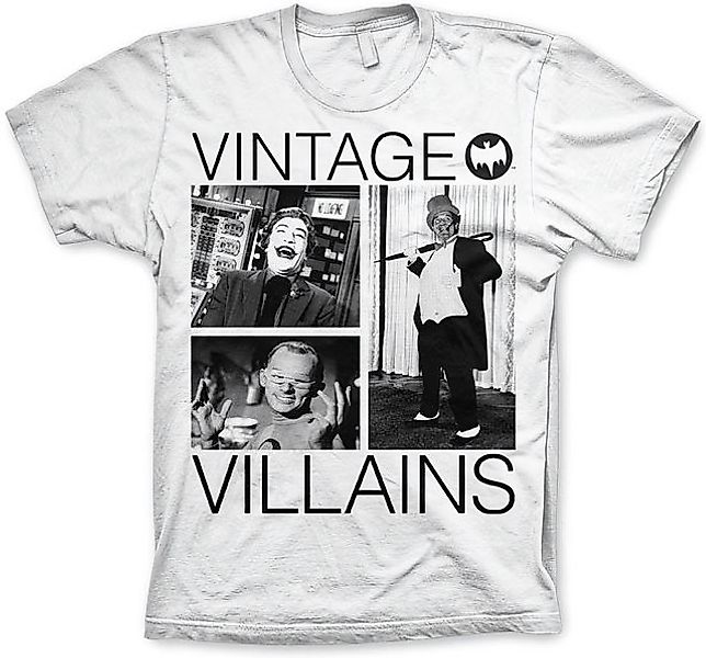 Batman T-Shirt Vintage Villains Big Tall T-Shirt günstig online kaufen