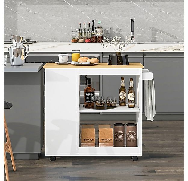 GLIESE Küchenbuffet 105 x 38 x 89 cm, Speisewagen/Sideboard günstig online kaufen