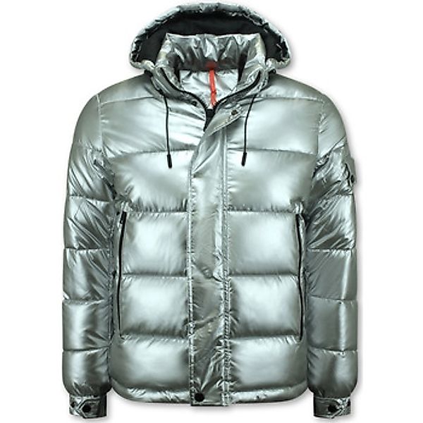 Enos  Blazer Silberfarbene Pufferjacken Mit günstig online kaufen