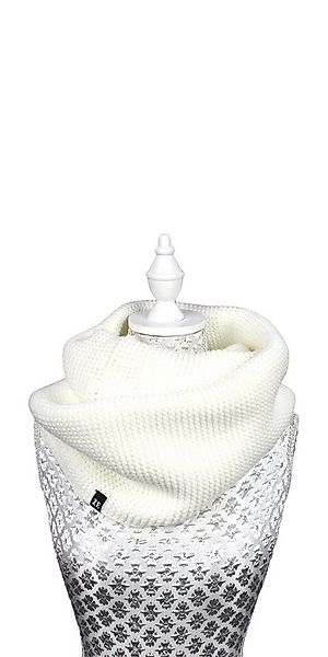 ZEBRO Strickschal Strick-Loop in Feinstrick, mit Kaschmir günstig online kaufen