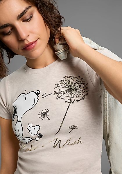 KangaROOS Kurzarmshirt sehr figurbetonte Passform, bedruckte, günstig online kaufen