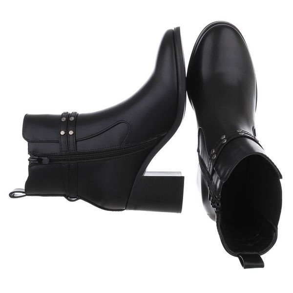 Ital-Design Modischer Stiefel mit Nieten und günstig online kaufen