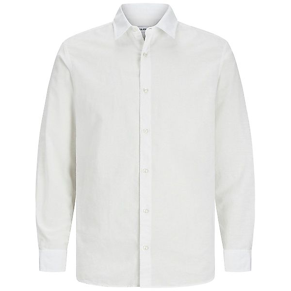 Jack&Jones Freizeithemd mit Leinen Farbe weiß Größe: 8XL günstig online kaufen