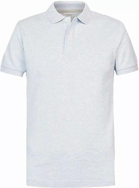 Profuomo Poloshirt Hellblau Melange - Größe XXL günstig online kaufen