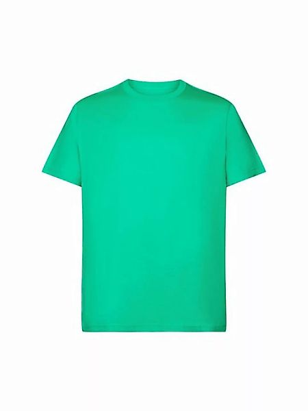 Esprit Collection T-Shirt Rundhals-T-Shirt aus Pima-Baumwolljersey (1-tlg) günstig online kaufen