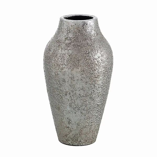 Vase Aus Keramik Silber 19 X 19 X 30 Cm günstig online kaufen