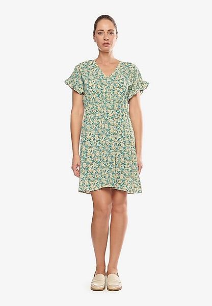 Le Temps Des Cerises Jerseykleid mit femininem V-Ausschnitt günstig online kaufen