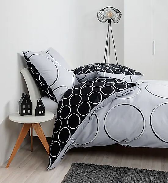 Janine Wendebettwäsche »Mako-Satin87109 08«, mit Reissverschluss günstig online kaufen